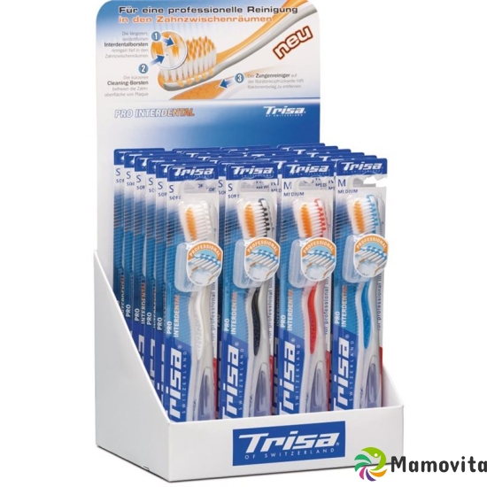 Trisa Pro interdental with head quiver display 24 pieces buy online