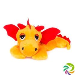 Habibi Plush lucky dragon 33cm orange