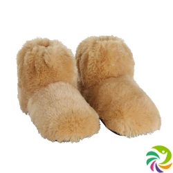 Habibi Plush Shoes L 41-45 Creme 1 Paar