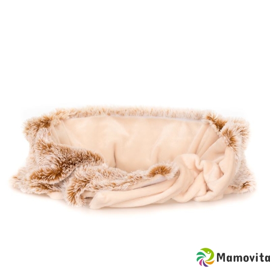 Habibi Plush heat belt 104cm cream with velcro buy online