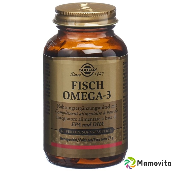 Solgar Fisch Omega-3 Perlen Flasche 60 Stück buy online