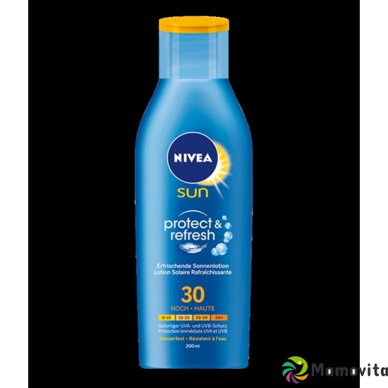 Nivea Sun Protect & Refresh Erfrischend Sonnenlotion LSF 30 200ml buy online