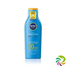 Nivea Sun Protect & Bronze Sun Lotion SPF 20 200 ml