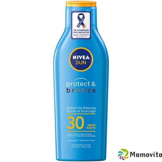 Nivea Sun Protect & Bronze Sun Lotion SPF 30 200 ml buy online