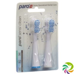 Paro sensi-clean replacement toothbrush sonic toothbrush 2 pcs