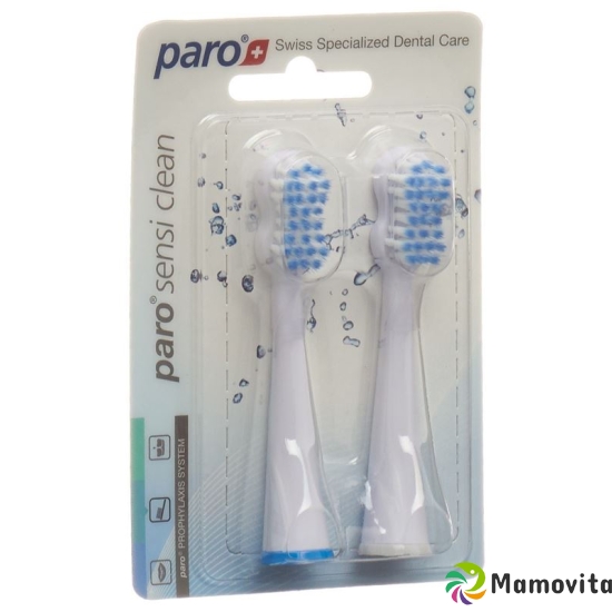 Paro sensi-clean replacement toothbrush sonic toothbrush 2 pcs buy online