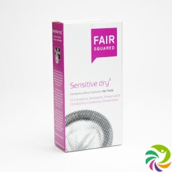 Fair Squared Condom Sensitive Dry vegan 10 pcs