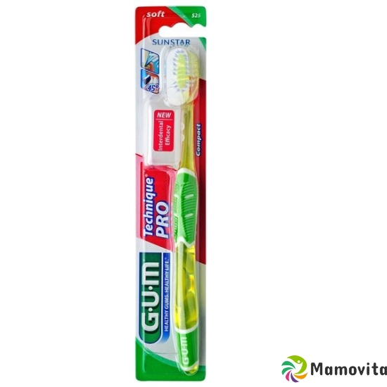 GUM SUNSTAR TECHNIQUE PRO toothbrush compact soft buy online