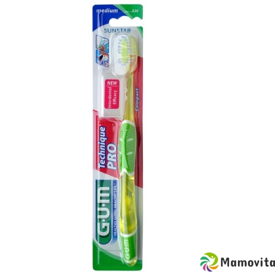 GUM SUNSTAR TECHNIQUE PRO toothbrush compact medium buy online