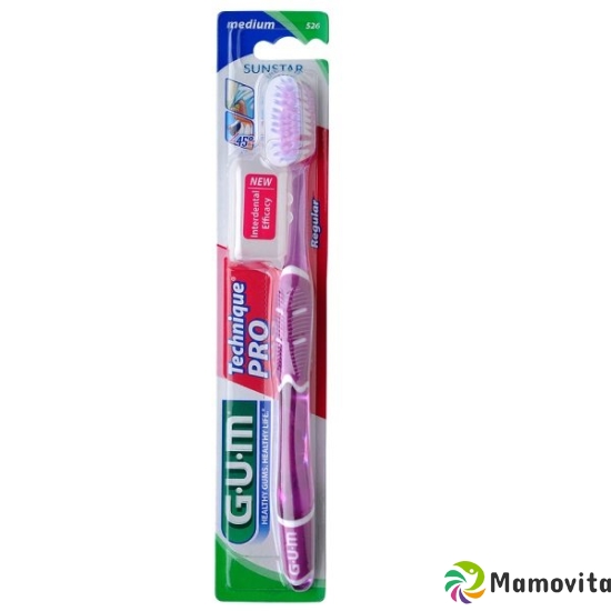 GUM SUNSTAR TECHNIQUE PRO toothbrush full medium buy online