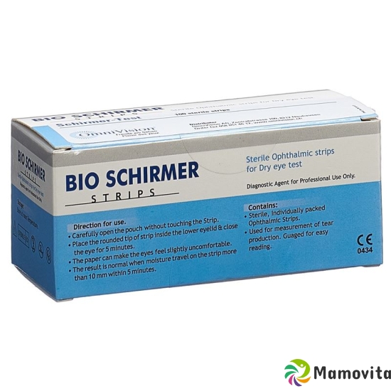 Schirmer strips Sterile Ophthalmic Strips 100 pcs buy online