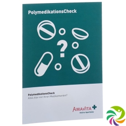 Amavita Polymedikation Flyer Deutsch 25 Stück