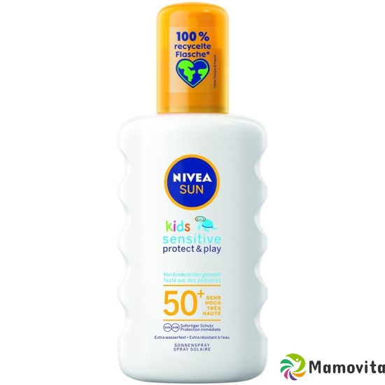 Nivea Sun Kids Protect & Sensitive Sonnenspray LSF 50+ 200ml buy online