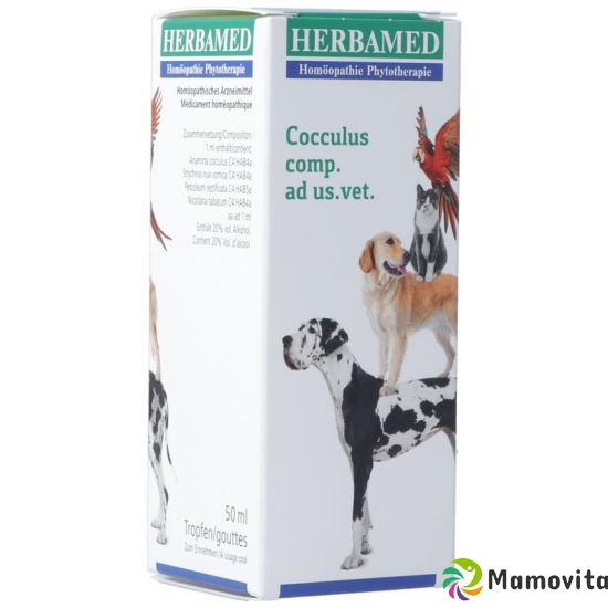 Herbamed Cocculus comp animal treatment 50ml buy online