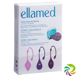 ellamed Vaginal 3 forms / 3 3 unit weights