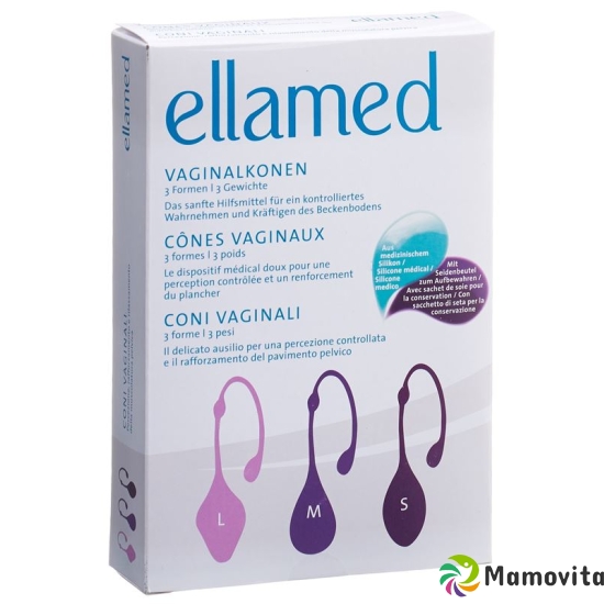 ellamed Vaginal 3 forms / 3 3 unit weights buy online