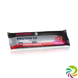 Sponser Protein 50 Bar berries Vanilla 50g