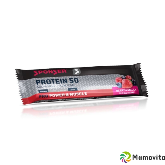 Sponser Protein 50 Bar berries Vanilla 50g buy online