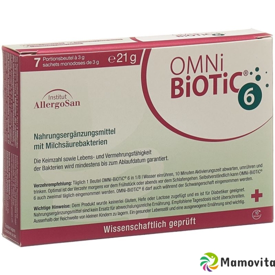 Omni-Biotic 6 Powder (new) 7 sachets 3g buy online