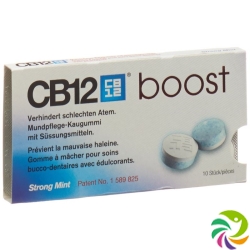 CB12 boost oral care gum Strong Mint 10 pcs