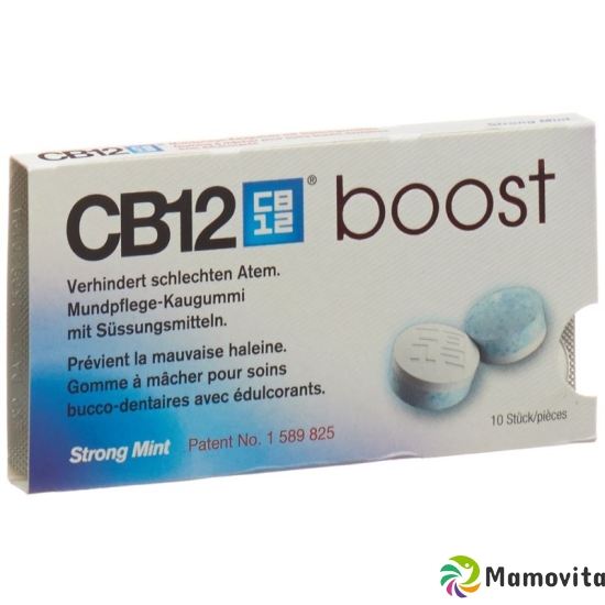 CB12 boost oral care gum Strong Mint 10 pcs buy online