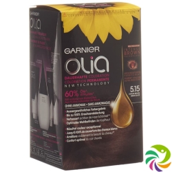 Olia hair color 5.15 Cool Brown