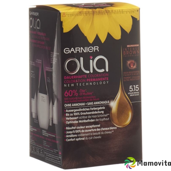 Olia hair color 5.15 Cool Brown buy online