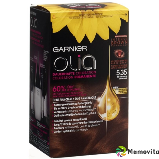 Olia Hair color Brown 5:35 Intense chocolate buy online