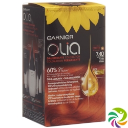 Olia Hair Color Intense copper 7:40