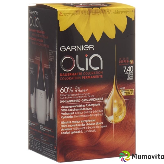 Olia Hair Color Intense copper 7:40 buy online