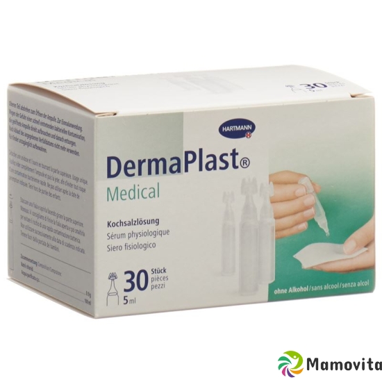 Dermaplast Medical saline 30 x 5 ml buy online