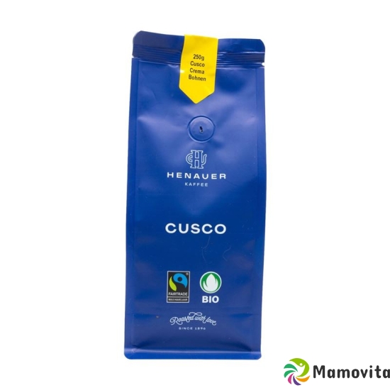 Henauer Cusco Crema Bohnen 250g buy online