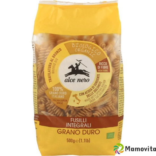 Alce Nero Spirelli Vollkorn 500g buy online