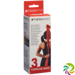 Theraband medium 2.5mx12.7cm red strong