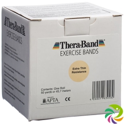 Theraband 45mx12.7cm extra light beige