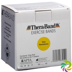 Theraband 45mx12.7cm yellow light