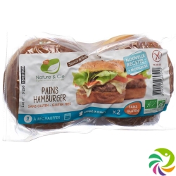 Nature&cie Hamburgerbroetchen Glutenfrei 2x 100g