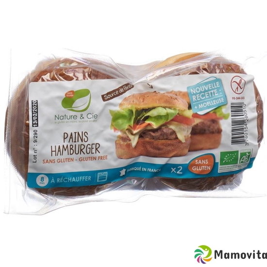 Nature&cie Hamburgerbroetchen Glutenfrei 2x 100g buy online