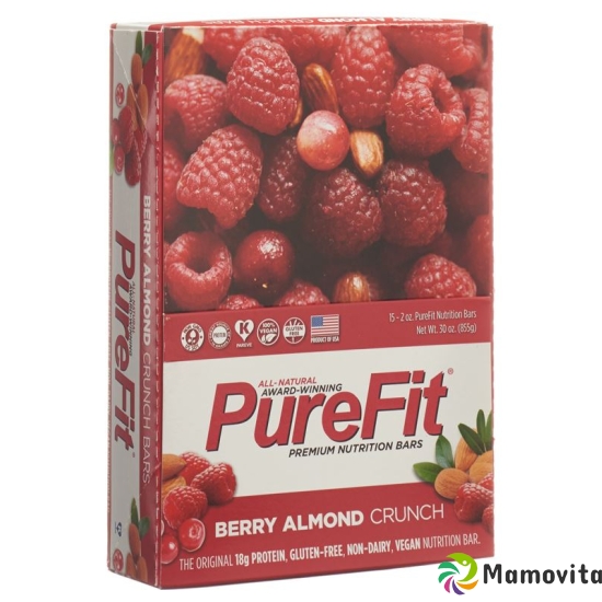 PureFit Protein Bar Berry 100% vegan 15 x 57 g buy online