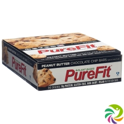 PureFit Protein Bar Chocolate Chip 100% vegan 15 x 57 g