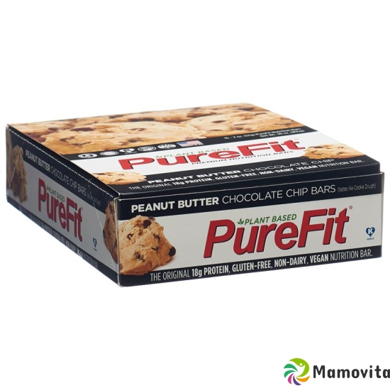 PureFit Protein Bar Chocolate Chip 100% vegan 15 x 57 g buy online