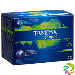 Tampax Tampons Compak Super 22 pieces