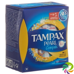 Tampax Tampons Compak Pearl Regular 18 pieces