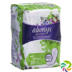 always Discreet incontinence Small 20 pcs