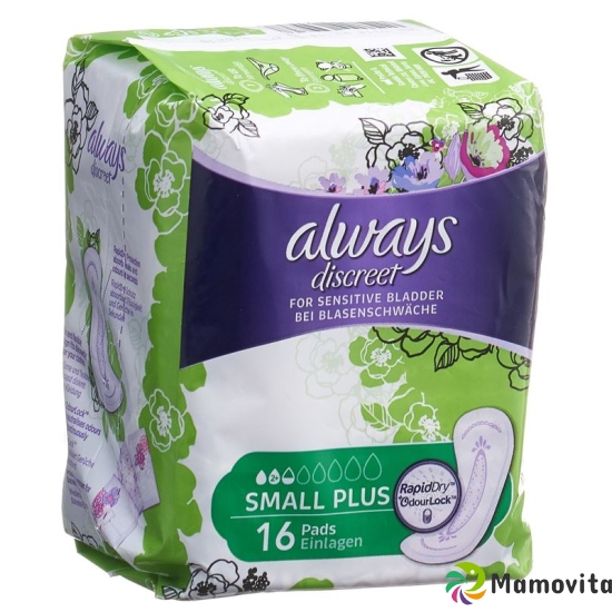 always Discreet incontinence Small Plus 16 pcs buy online