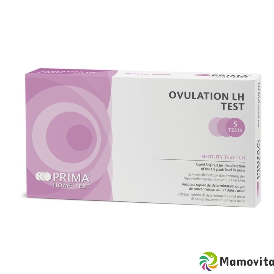 PRIMA HOME TEST Ovulation LH 5 pcs buy online