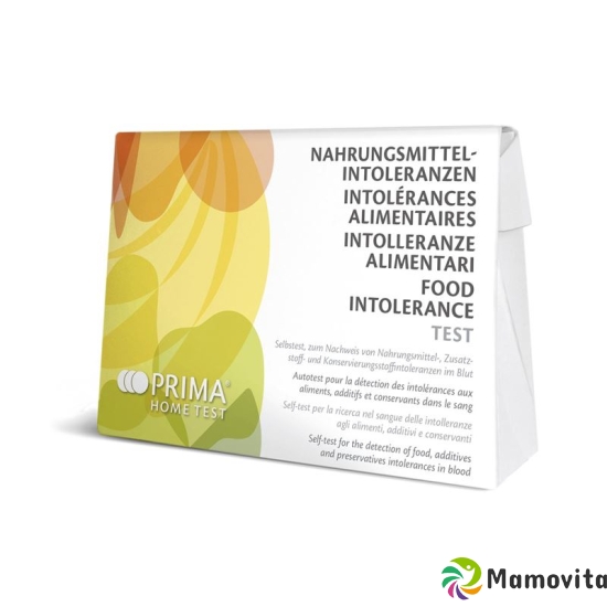 PRIMA HOME TEST Test for food intolerance (120 food additives and 15) buy online