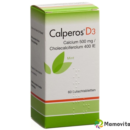 Calperos D3 Lutschtabl mint Ds 60 pcs buy online