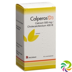 Calperos D3 Lutschtabl lemon Ds 60 pcs