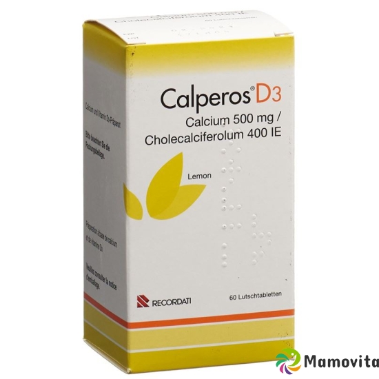 Calperos D3 Lutschtabl lemon Ds 60 pcs buy online